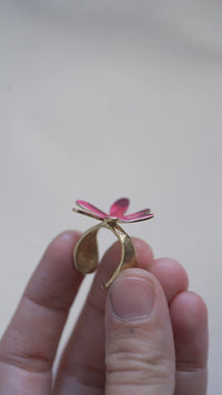 Anillo flor de escorpio