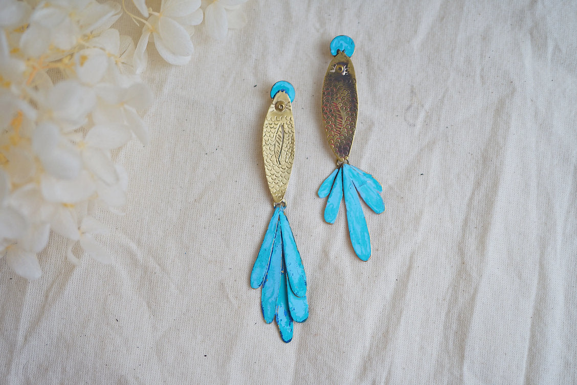Pendientes peces Largos