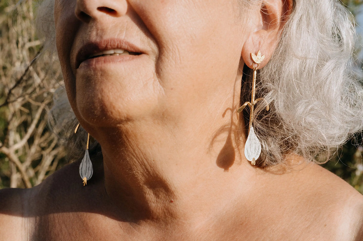Pendientes Raiz de ajo