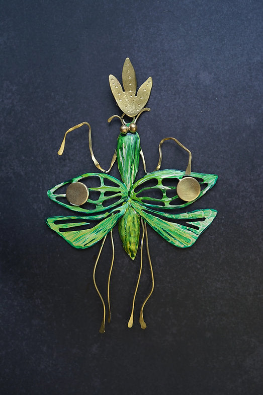 pendientes mantis