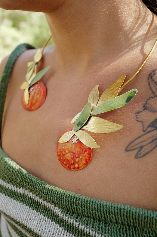 Collar mandarinas