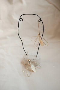Pendientes flores de invierno
