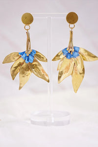 pendientes petalos personalizado
