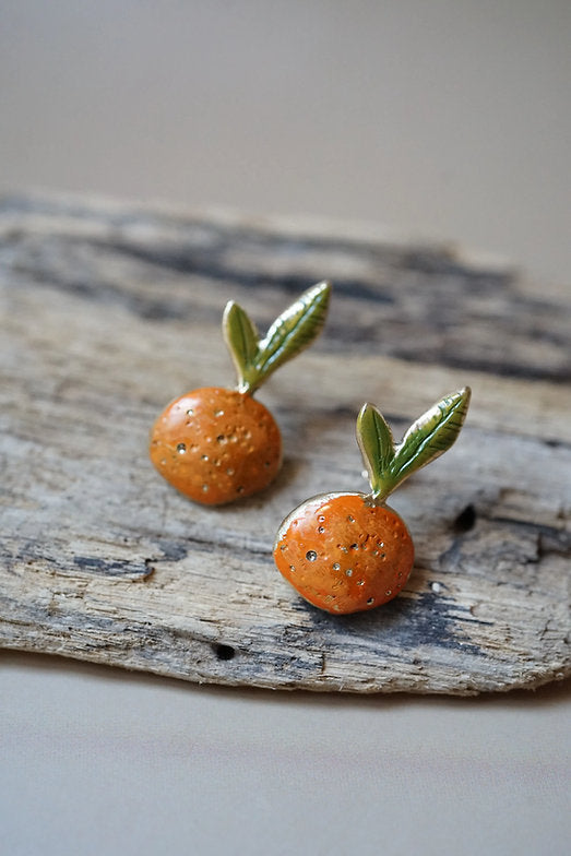 Pendientes mandarina mini