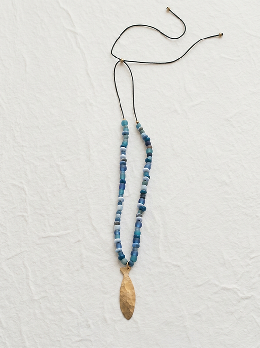 Collar gotitas de colores - ajustable