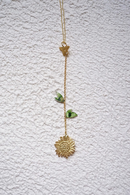 Collar cadena de Margaritas