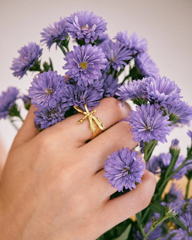 Anillo libélula