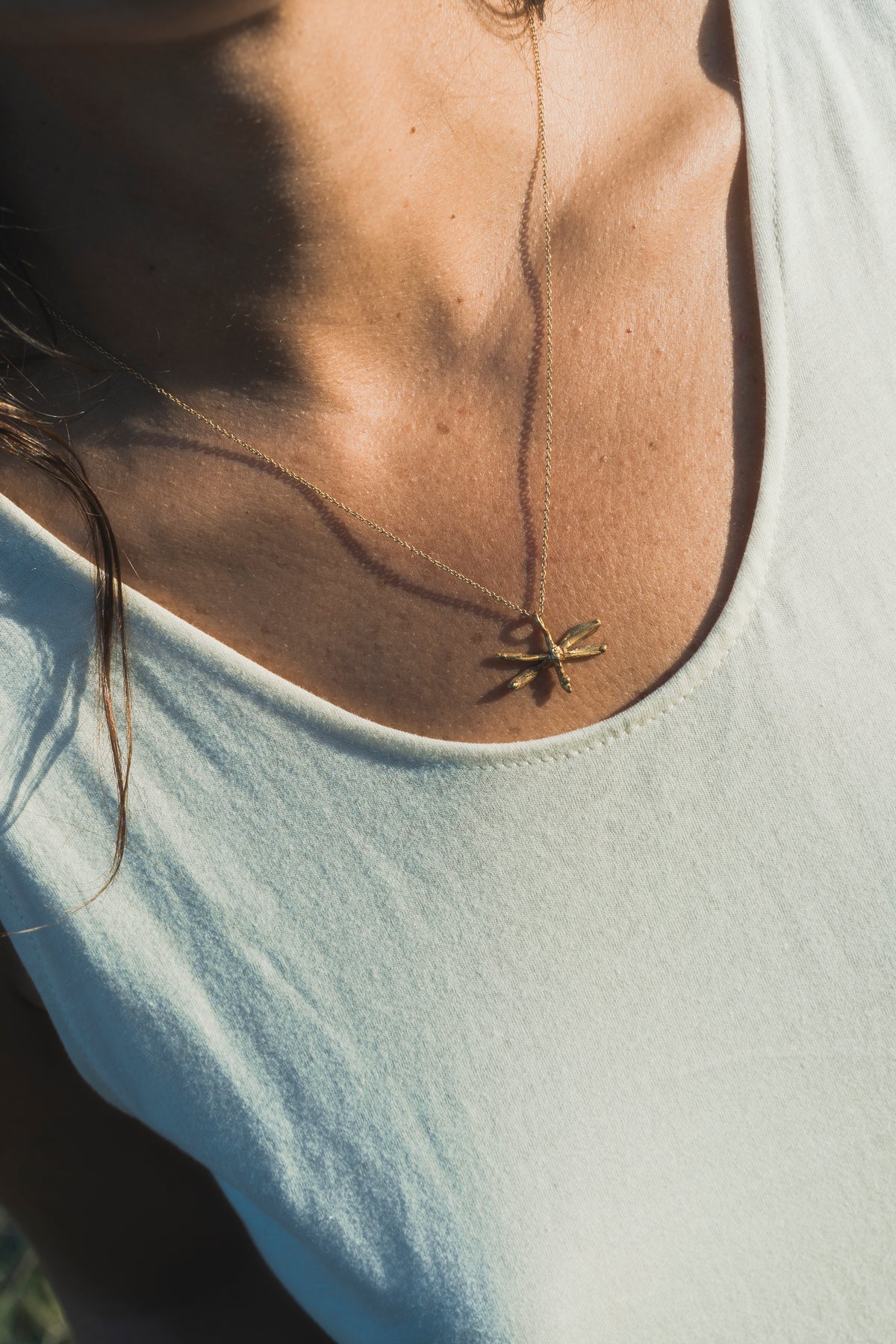 Collar libélula