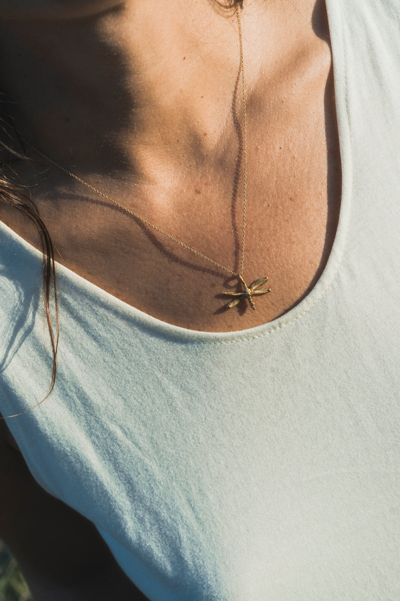 Collar libélula