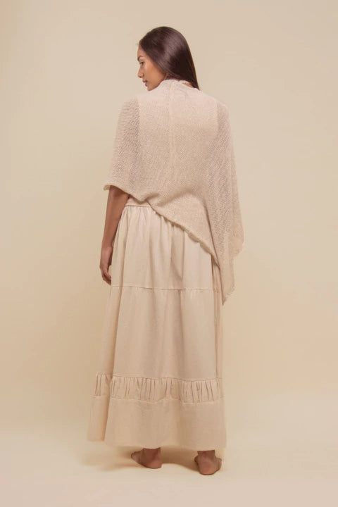 PONCHO CAPRI LINO