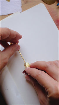 Pendientes pétalos simple