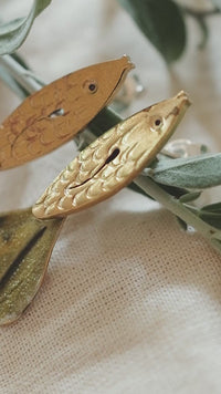 pendientes pequeños peces