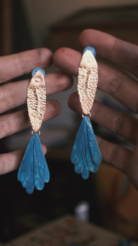 Pendientes peces Largos